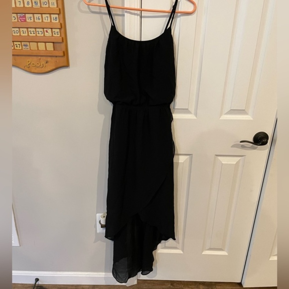 The Limited - Asymmetrical Black Dress - Sz S